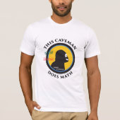 Smart Gear Wiskunde Caveman STEM Big Logo T-shirt (Voorkant)