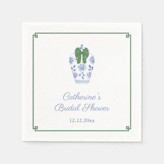 Smart Ginger Jar Vrijgezellenfeest Party Servet (Voorkant)