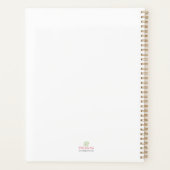 Smart Girl Motivational Study Planner (Achterkant)