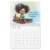 Smart Girl Motivational Study Wall Calendar 2026 Kalender (Jan 2027)