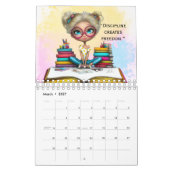 Smart Girl Motivational Study Wall Calendar 2026 Kalender (Mar 2027)