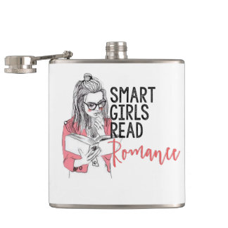 Smart Girls Lees de Romance fles Heupfles