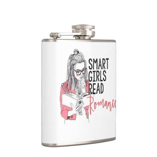 Smart Girls Lees de Romance fles Heupfles (Rechts)