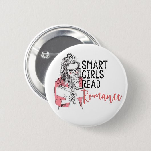 Smart Girls Lees Romance Circle Button (Voorkant /achterkant)
