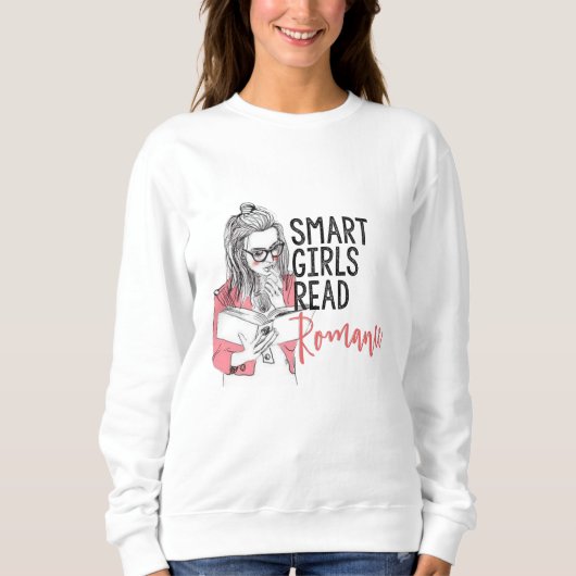 Smart Girls Lees Romance Sweatshirt (Voorkant)