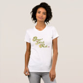 Smart Girls Rule groen T-shirt (Voorkant volledig)