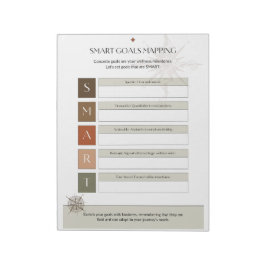 SMART Goal-Sjabloon voor effectieve planning Notitieblok