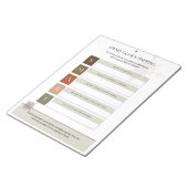 SMART Goal-Sjabloon voor effectieve planning Notitieblok (Schuin)