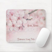 Smart Hoesje iPad Cherry Blossom Muzieknoten Muismat (Met muis)