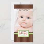SMART HOLIDAY PHOTOCARD:: wegwijzer 2P Feestdagenkaart (Voorkant)