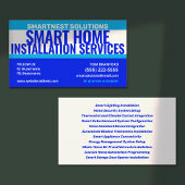 Smart Home-installatieservices Visitekaartje
