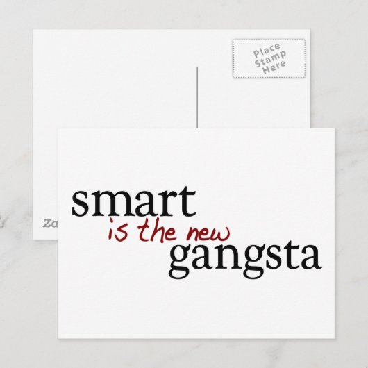 Smart is de nieuwe gok briefkaart (Voorkant / Achterkant)