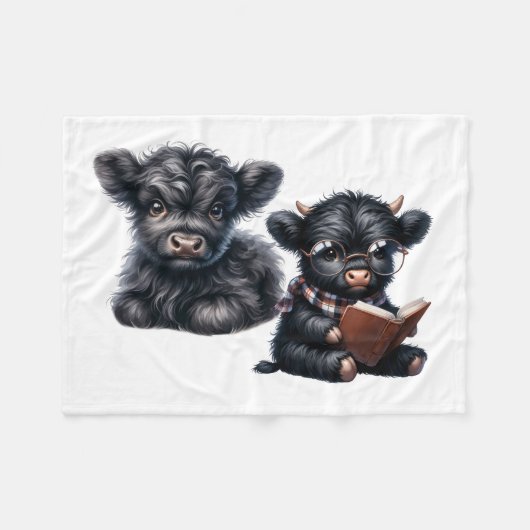 Smart Is The New Pretty Fleece Deken (Voorkant (Horizontaal))