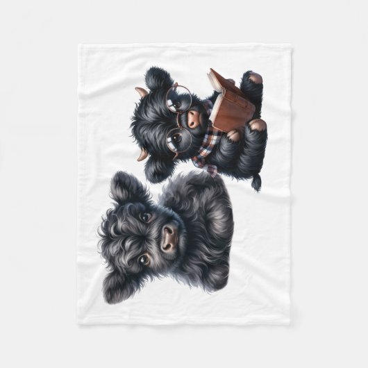 Smart Is The New Pretty Fleece Deken (Voorkant)