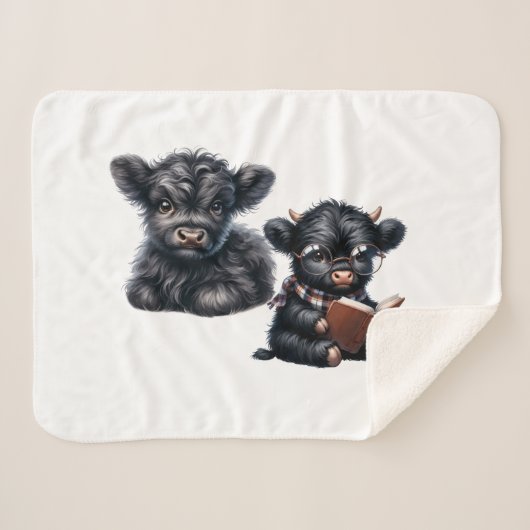 Smart Is The New Pretty Sherpa Deken (Voorkant (horizontaal))