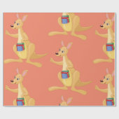 Smart Kangaroo Cadeaupapier (Vlak)