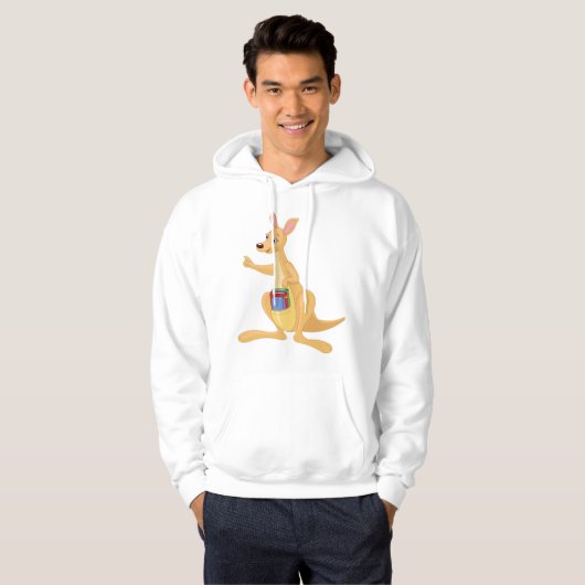 Smart Kangaroo Hoodie (Voorkant volledig)