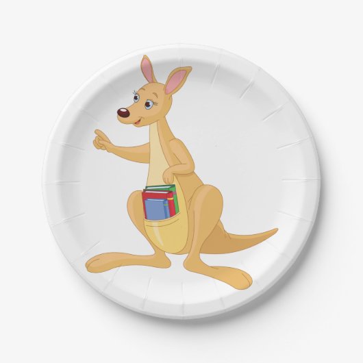 Smart Kangaroo Papieren Bordje (Voorkant)