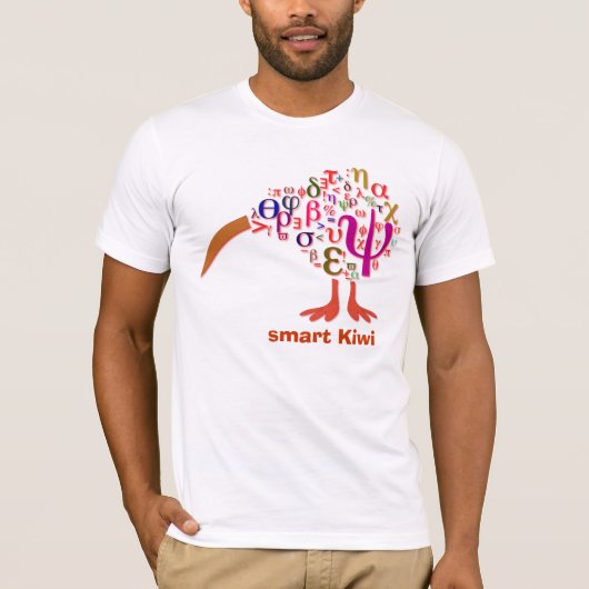 Smart Kiwi T-shirt (Voorkant)
