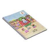 Smart-leespinguïn, aangepast kind notitieboek (Rechterzijde)