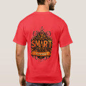SMART: Modern belettering T-shirt ontwerp (Achterkant)