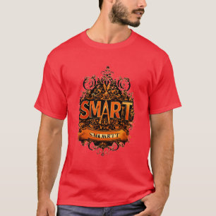 SMART: Modern belettering T-shirt ontwerp