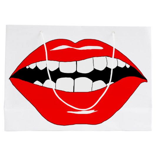 Smart Mouth No Holds Barred Large Cadeautasje (Achterkant)