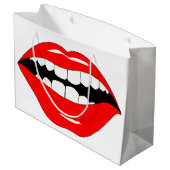 Smart Mouth No Holds Barred Large Cadeautasje (Achterkant Gekanteld)