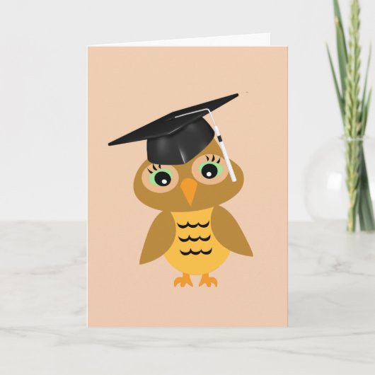 Smart Owl Afstuderen Kaart (Voorkant)