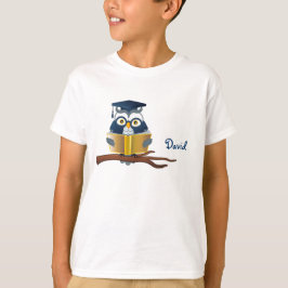 Smart Owl Reading Book | T-shirt