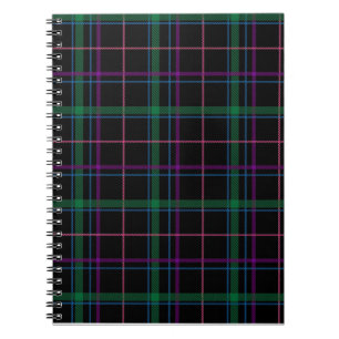 Smart Paars Green Tartan Notitieboek