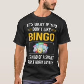 Smart People Bingo T-shirt (Voorkant)