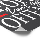 Smart People Don't Get Offended  Poster (Hoek)