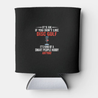 Smart People Hobby Disk Golf - Funny Disk Golfers Blikjeskoeler