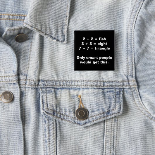 Smart People Wiskunde Button (In situ)