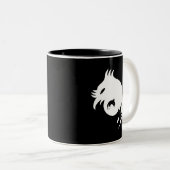 Smart Phoenix Tweekleurige Koffiemok (Voorkant rechts)