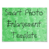 Smart Photo Enlargement Sjabloon Foto Afdruk (Voorkant)