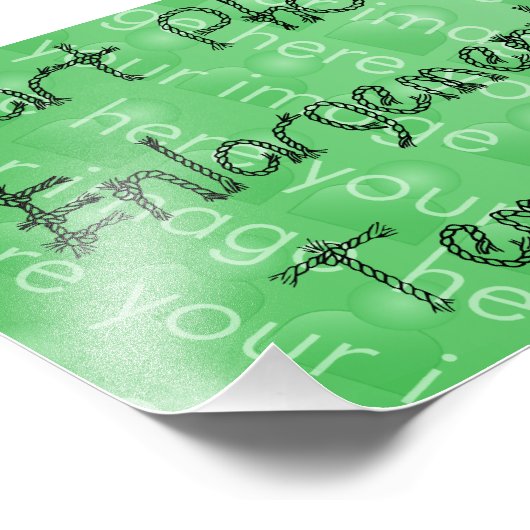 Smart Photo Enlargement Sjabloon Foto Afdruk (Hoek)