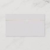Smart Plain Creative Elegant Classic Colour Harmon Visitekaartje (Achterkant)