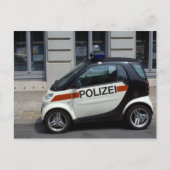 Smart Police Car Briefkaart (Voorkant)