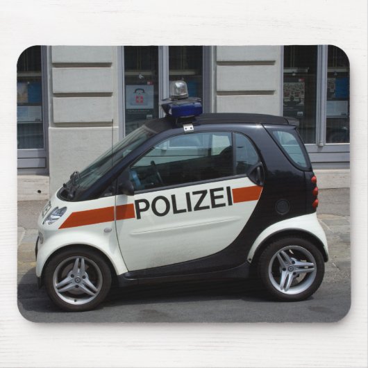 Smart Police Car Muismat (Voorkant)