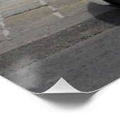 Smart Polizei Auto Poster (Hoek)