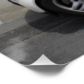 Smart Polizei Auto Poster (Hoek)