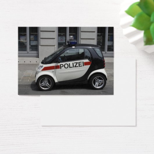 Smart Polizei Auto Visitekaartjes (Bureau)