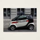 Smart Polizei Auto Visitekaartjes (Voorkant)