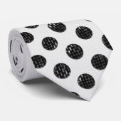 Smart polka dot mannen Stropdas (Opgerold)