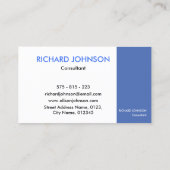 Smart Professional SImple Visitekaartje van de Kal (Achterkant)