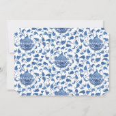 Smart Pumpkin Twins 1e verjaardag Kaart (Achterkant)