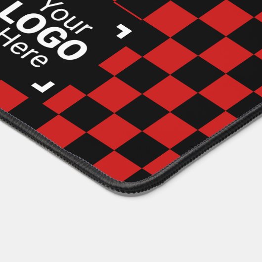 Smart Red Check - Professioneel merk Bureaumat (Hoek)