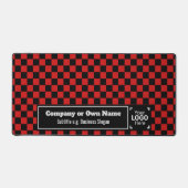 Smart Red Check - Professioneel merk Bureaumat (Voorkant)